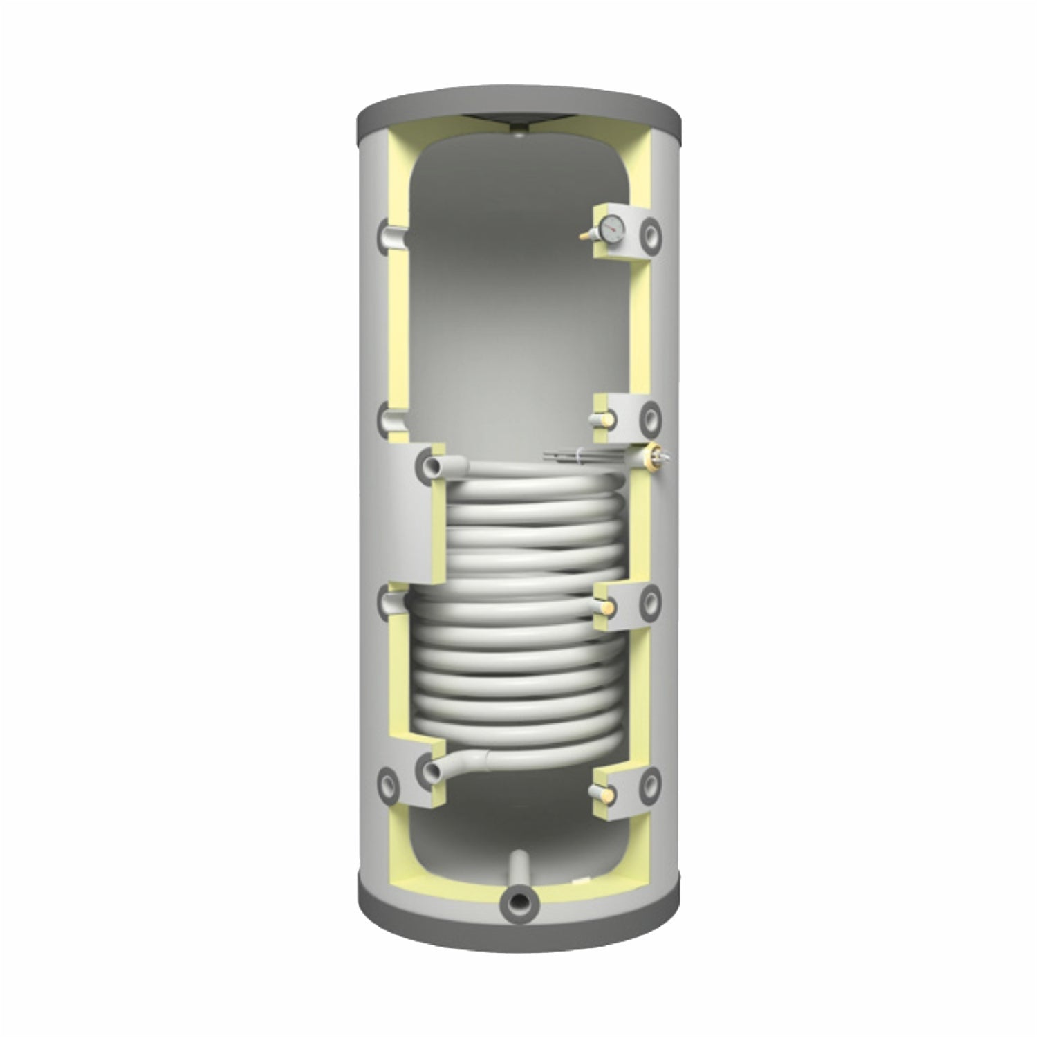 single coil buffer tank